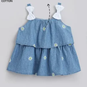 Pure Cotton Chambray Blouse