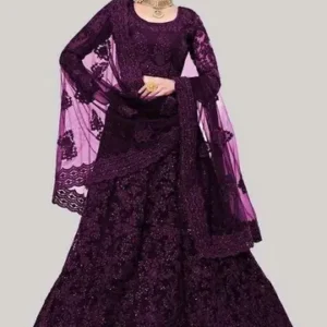 EMBROIDERED LEHENGHA