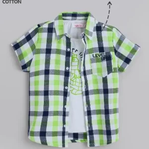 Pure Cotton Twofer Shirt